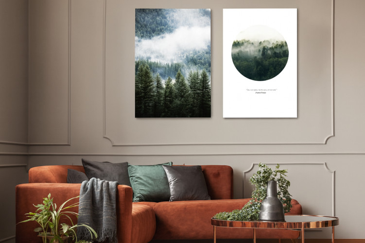 Tableau MONTAGNE OMBRE