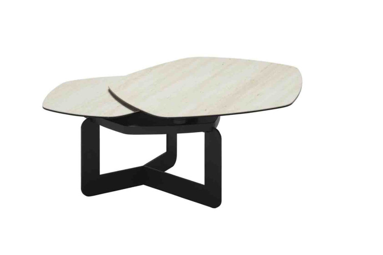 Table basse PENTALIA - table basse extensible céramique