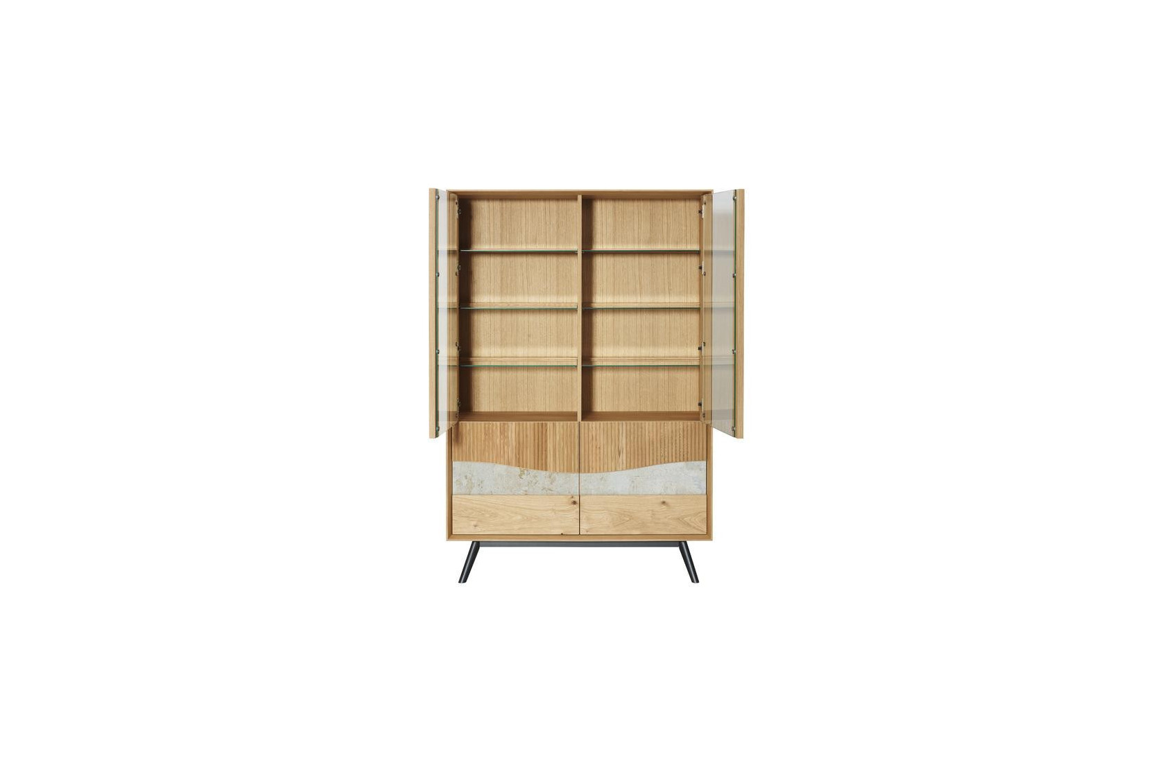 Bibliothèque vitrine ALPHA